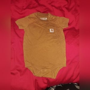 Carhartt 6mo onesie